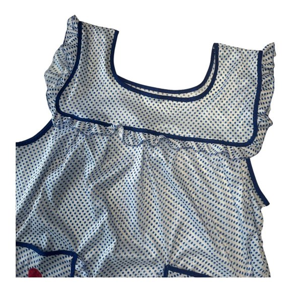 Craft Apron Mexican ArtisanTraditional-Mandil Artesanal MexicanoTradicional L-XL - Picture 4 of 7